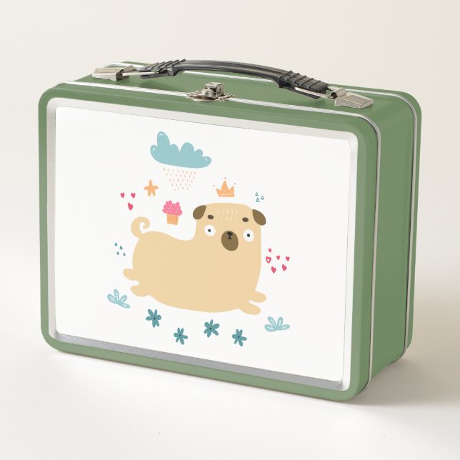 Lunchbox de Puggy Feliz (Anverso)