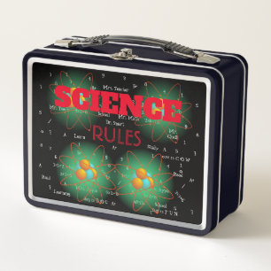 Lunchbox de reglas de ciencia personalizadas