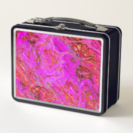 Lunchbox de Swirl Hot Pink and Magenta