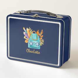 Lunchbox escolar personalizado con foto y nombre