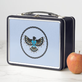 Lunchbox Metalizado de águila nativa