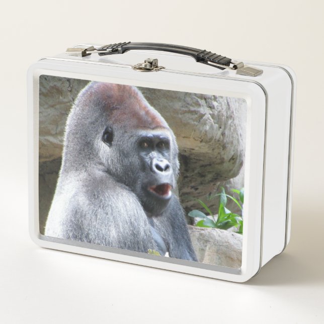Lunchbox Metalizado de Silly Gorilla (Anverso)