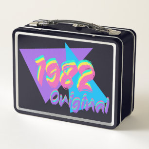 Lunchbox Metalizado original de 1982