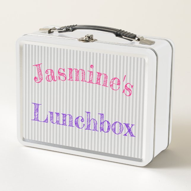 Lunchbox metalizado - Personalizado (Anverso)