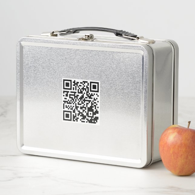 Lunchbox personalizado con código QR escaneado (In situ)