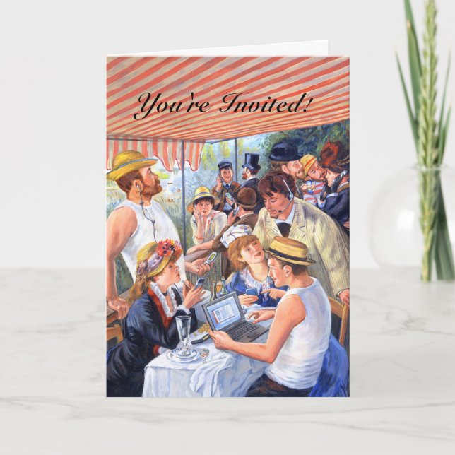 Luncheon de Renoir 2.0/ Invitación (Anverso)