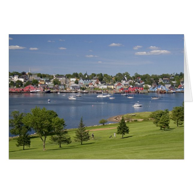 Lunenberg, Nueva Escocia, Canadá. (Anverso (Horizontal))