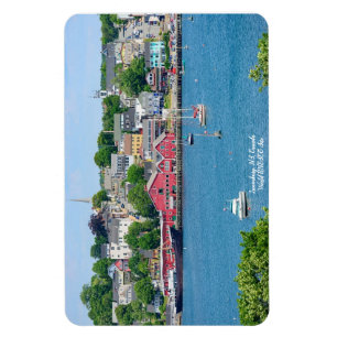 Lunenburg, imán flexible NS Waterfront