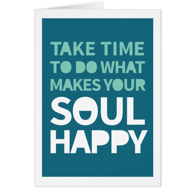 Lunes positivo de citas Inspiradoras de Soul Happy (Frente)