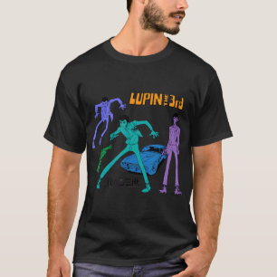 Lupin la camiseta de los 3 Poses