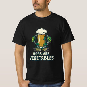 Lúpulo Es Verdura – Camiseta Gráfica Divertida