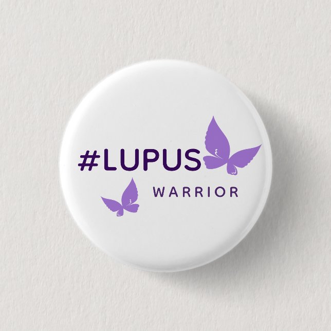 Lupus Warrior - Botón (Anverso)