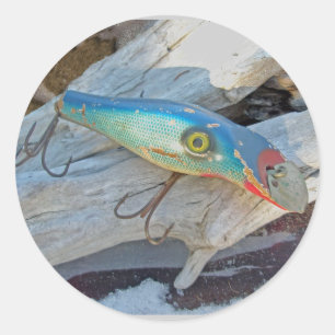 Lure P & K Lippy Chicago IL Pegatina de 1940