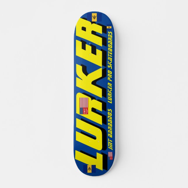 LURKER JMT BARB 7 3/4" cubierta para skateboard (Anverso )