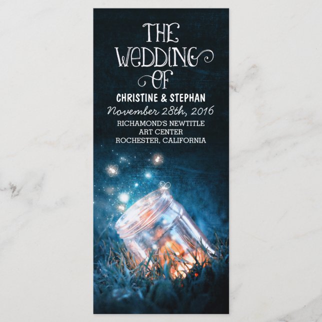 lustros nocturnos luciérnagas programa de bodas de (Anverso)