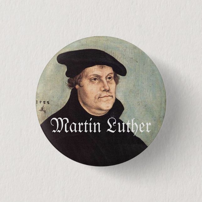 Luther 1" botón (Anverso)