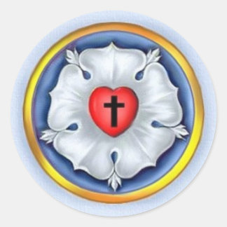 Luther Rosa Pegatina