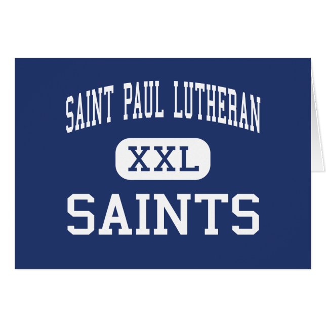 Lutheran de Saint Paul - santos - alto - Concordia (Anverso (Horizontal))