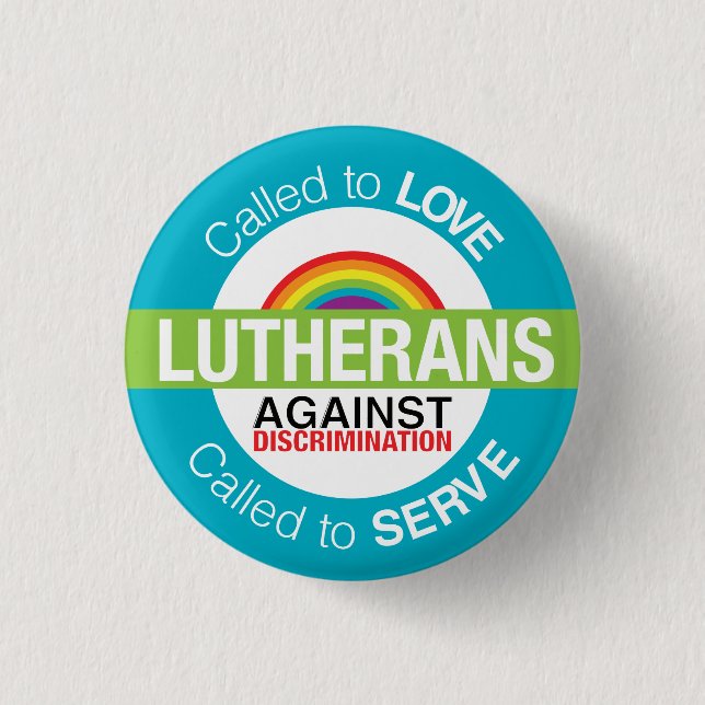 Lutherans contra el botón de la discriminación (Anverso)