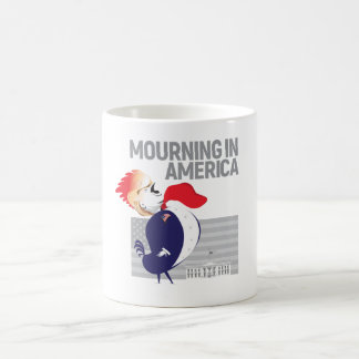 Luto en la taza de América