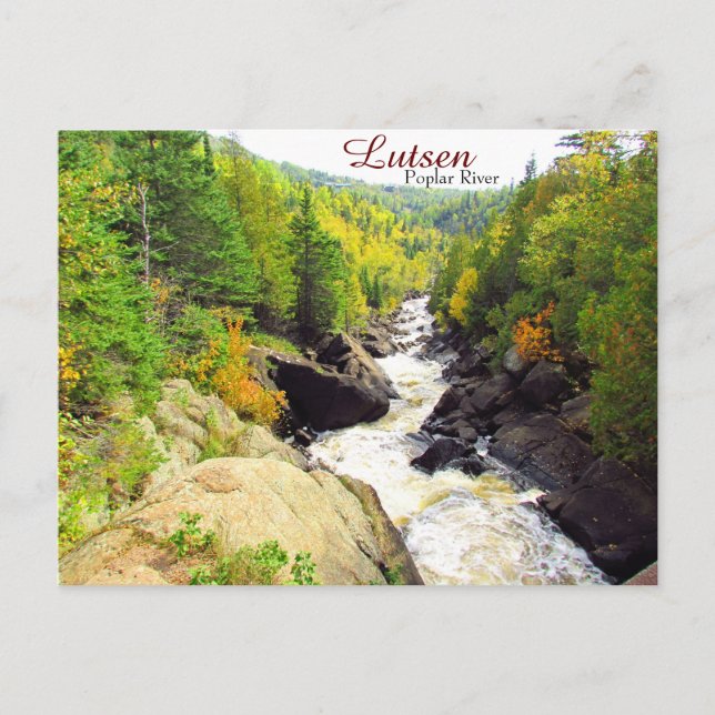 Lutsen, postal MN (Anverso)
