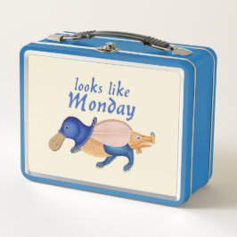 Luttrell Psalter Critter Metal Lunchbox