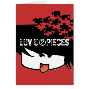 Luv U 2 piezas Anime ultracomunte