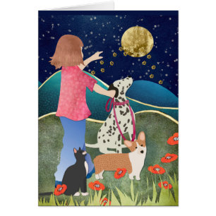 LUV U HACIA LA LUNA Y LA ESPALA mascota simpatía