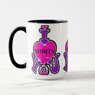 LUVMUG™ Kristy - Copa de café LUVYBZ® Love Gifts