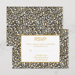 LUXE ANIMAL ESTAMPADO DE LEOPARDO RSVP