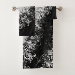 Luxe Monochrome Grey and Black with Silver