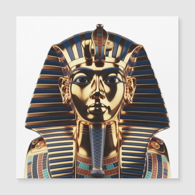 Luxury Golden Egyptian Mask Artwork (Anverso)