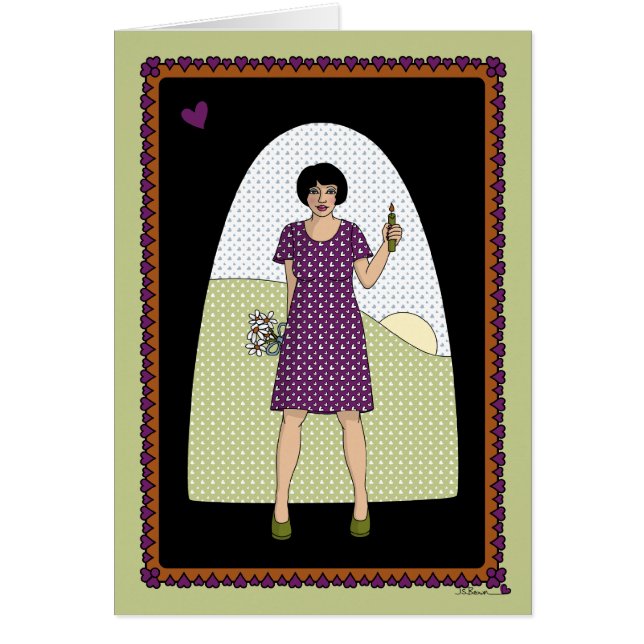 Luz Al Final De La Tarjeta Tunnel_A_Greeting (Frente)