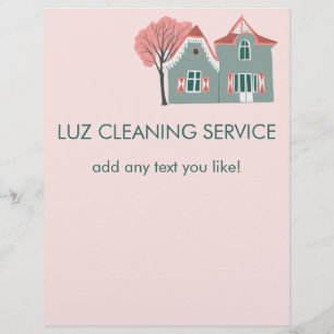 LUZ CLEANING Personalizado Flyer