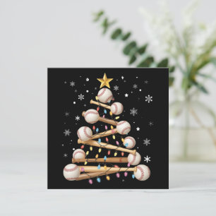 Luz de árbol de Navidad de béisbol amante de los d