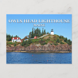 Luz de cabeza de búho, tarjeta postal principal