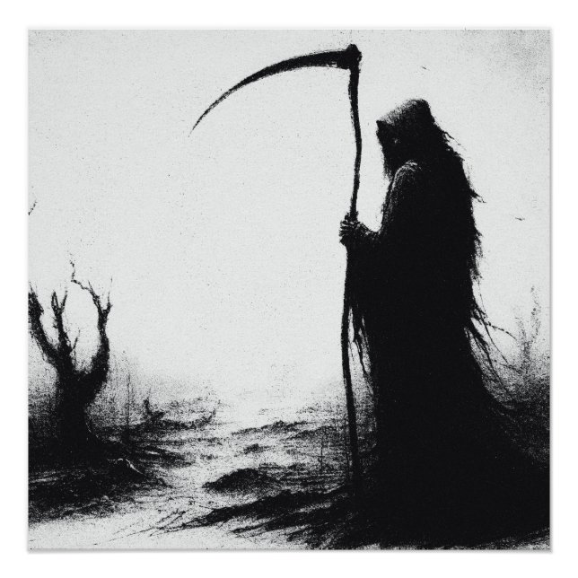 LUZ DE DESCENSO | Impresión de papel brillante (Anverso)