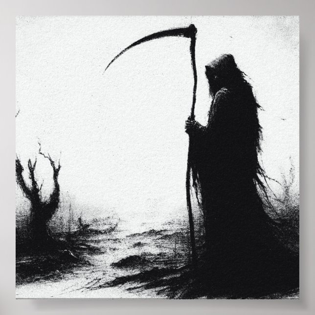 LUZ DE DESCENSO | Impresión de papel mate (Frente)