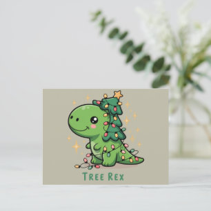 Luz de dinosaurio de Navidad Fiesta Divertido Árbo