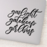 Luz de gafas, Gatekeep, pegatina Girlhead.