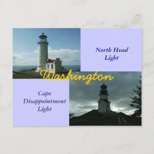 Luz de la cabeza del Norte, postales de decepción