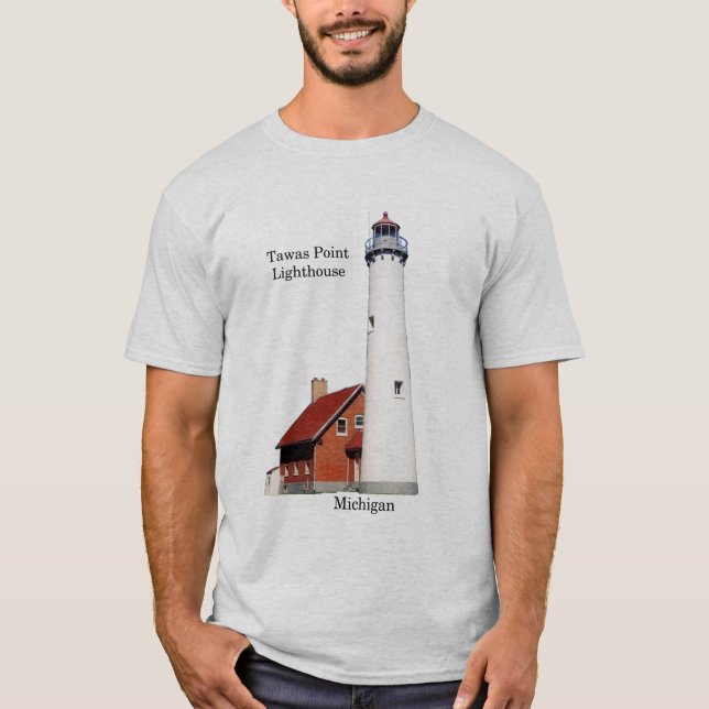 Luz de la camisa del faro de Tawas Point (Anverso)