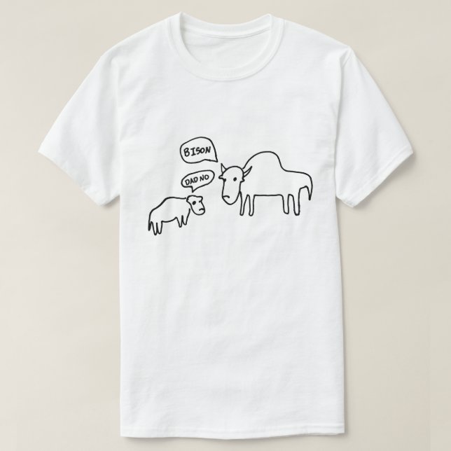 Luz de la camiseta del bisonte (Diseño del anverso)