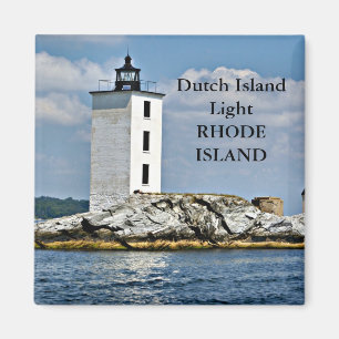 Luz de la isla holandesa, imán de Rhode Island
