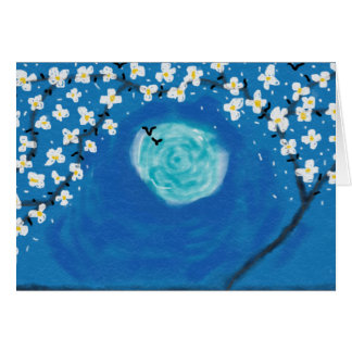 Luz de la luna en el huerto