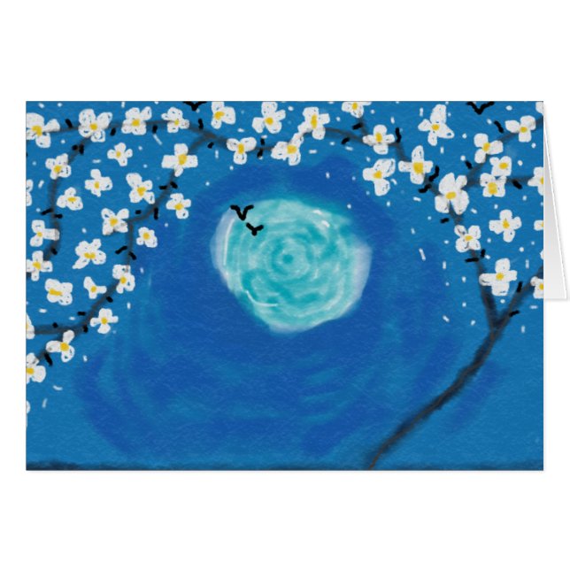 Luz de la luna en el huerto (Anverso (Horizontal))