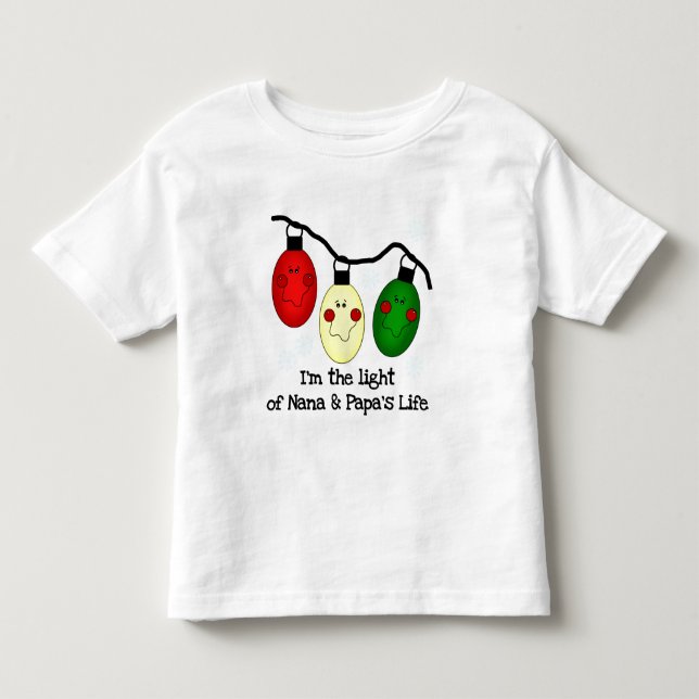 Luz de Nana y los regalos y camisetas de la vida d (Anverso)