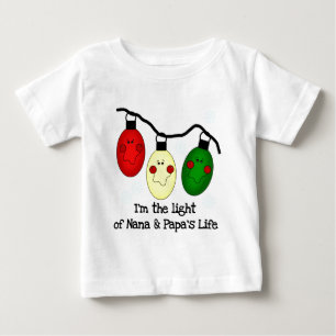 Luz de Nana y los regalos y camisetas de la vida d