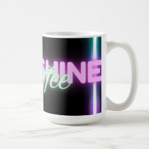 Luz de sol y taza de café