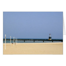 Luz del lago Michigan